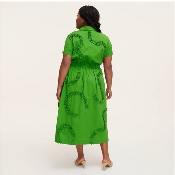 Kate Spade New York x Target Green Midi Dress NWT - Picture 2 of 11